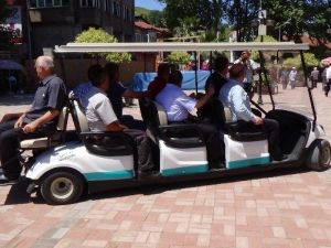 Çaycuma’da Elektrikli Golf Arabası Hizmete Girdi