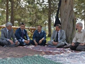 Vali Şerif Yılmaz Ve Başkan Musa Yılmaz Köseler Köyünde