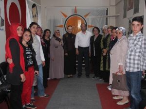 AK Parti Kadın Kolları MYK Üyesi Çıldır’ı Ziyaret Etti