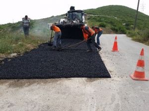 Karadenizliler Mahallesi’nde Bozuk Yolar Tamir Edildi