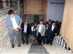 Bakan Güllüce, Gün Doğmadan Seçim Çalışmalarına Başladı