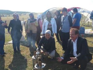 AK Partili Vekil Dalbudak, Yaylada Vatandaşlarla Buluştu