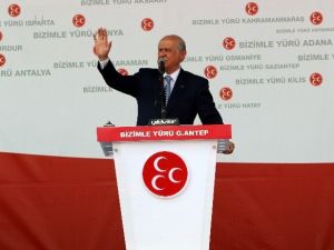 Mhp Genel Başkanı Bahçeli, Gazianteplilere Seslendi