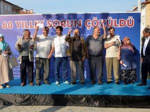 Erenler’de 60 Yıllık Sorun Çözüldü