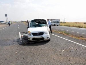 Şanlıurfa’da Polis Aracı Kaza Yaptı: 2 Yaralı