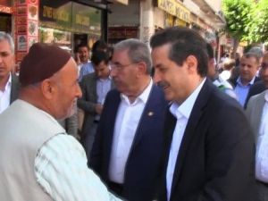 Bakan Çelik Ve AK Adaylardan Esnaf Ziyareti