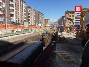 Büyükşehir Belediyesi, Bosna Caddesi’nde Dere Rehabilitasyonu Yapıyor