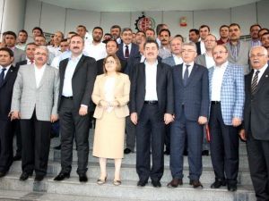 Gbb Başkanı Şahin Ve AK Partili Adaylardan Nto’ya Ziyaret
