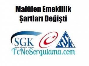 İşte Yeni Malulen Emeklilik Yönetmeliği