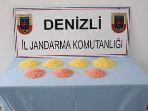 Denizli’de 16 Bin Adet Extacy Hap Ele Geçirildi