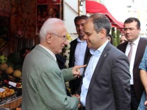 Bakan Kılıç’tan Esnaf Ziyareti