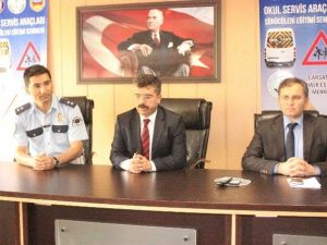 Okul Servis Sürücülerine Seminer