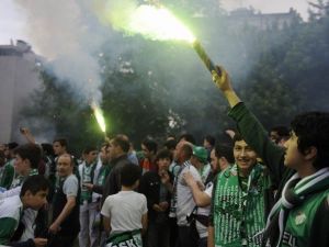 Bursaspor Ve Galatasaray Kafilesi Stadyuma Geldi