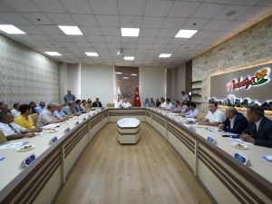 Büyükşehir Belediyesi’nde Ukome Toplantısı