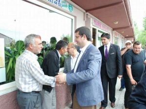 MHP Milletvekili Adayı Parsak Kamyoncu Esnafı İle Bir Araya Geldi