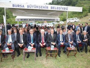 Büyükşehirden İnegöl’e Sulama Tesisi