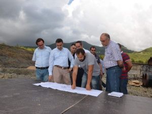 DSİ 13. Bölge Müdürü Özgür, Naras Sulaması Ve Alanya Arıtma Tesisi İnşaatlarını İnceledi