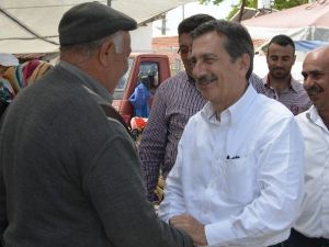 Başkan Ahmet Ataç İlçe Ziyaretlerini Sürdürüyor