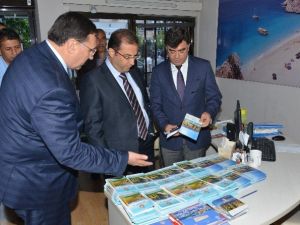 Vali Türker’den İl Kültür Ve Turizm Müdürlüğü’ne Çalışma Ziyareti