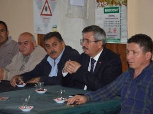 MHP’li Balkız’dan Bağları Zarar Gören Çiftçiye Ziyaret