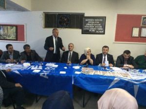 AK Parti Milletvekili Adayları Ağa Mahallesinde