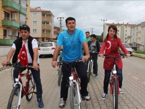 Sağlıklı Yaşam İçin Pedal Çevirdiler