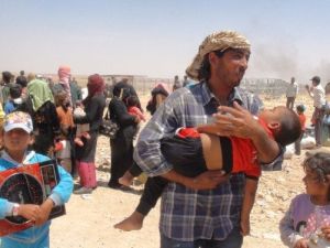 Bin 500 Suriyeli Türkiye’ye Geçiş Yaptı