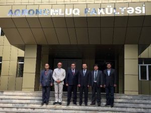 Rektör Gökbel, Azerbaycan’daki Üniversiteleri Ziyaret Etti