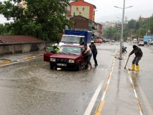 Karabük Yağmura Teslim Oldu