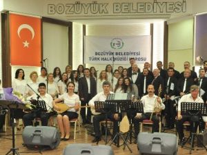 Bozüyük Belediyesi Türk Halk Müziği Korosu’ndan “Türkü Keyfi” Konseri