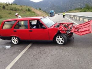Kargı’da Trafik Kazası: 1 Yaralı