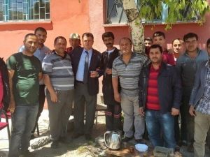 MHP Adayı Çimen Yakutiye’de Seçim Çalışmalarını Sürdürdü