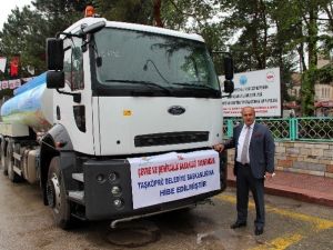 Çevre Ve Şehircilik Bakanlığı’ndan Taşköprü Belediyesi’ne Hibe Arazöz