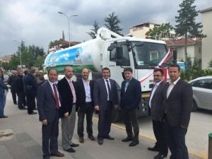 Çevre Ve Şehircilik Bakanlığı’ndan Bozüyük Belediyesi’ne Verilen Hibe Araç Teslim Alındı