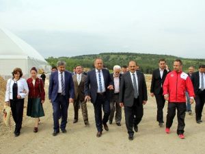 Tahsin Babaş, Spor Salonunu İnceledi