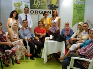 Aydın'ın Kadın Çiftçileri İzmir Tarım Fuarını Gezdi