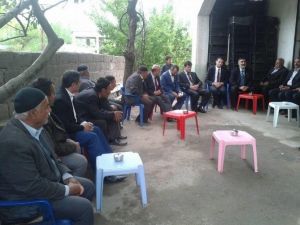 Saadet Partisi Heyeti Gevaş’ta
