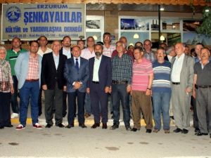 Tarhan, Erzurumluları Ziyaret Etti