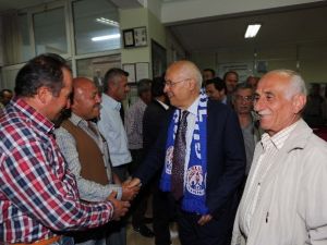 Başkan Yaşar, Dernek Ziyaretlerine Devam Ediyor