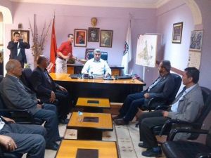 Milletvekili Aksoy’dan Veda Ziyareti