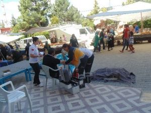 Burdur 112, İlçelerde Saha Eğitimi Yaptı