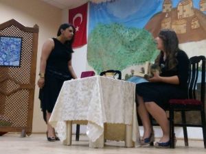 Çocuk Gelişim Merkezi Tiyatro Grubu Korku-luk Adlı Oyunu Sahneledi