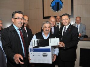 Altındağlı Muhtarları Sevindiren Hediye