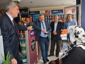 Başkanlar Hereke Esnafı İle Buluştu
