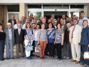 Köy Enstitülüler Derneği Üyelerinden Başkan Kurt’a Teşekkür Ziyareti