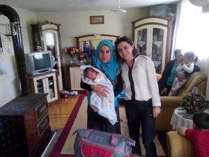 Uşak Belediyesi’nden Yeni Doğum Yapan Ailelere Destek