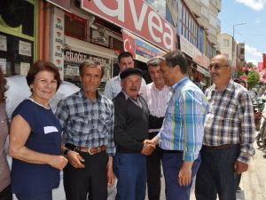 Başkan Uysal Korkuteli İlçesinde Ziyaretlerde Bulundu