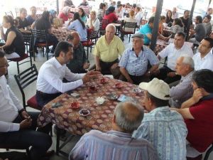 AK Parti Aydın Milletvekili Adayı Atay Çalışmalarını Kendi Köyünde Tamamladı