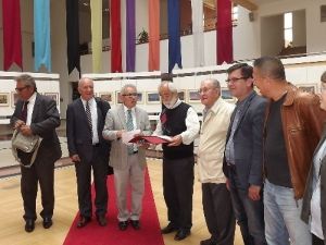 Üniversitede Muhittin Köroğlu Karikatür Sergisi Açıldı