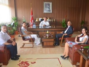Saha Ziyareti Grubu Milli Eğitim Müdürlüğünü Ziyaret Etti